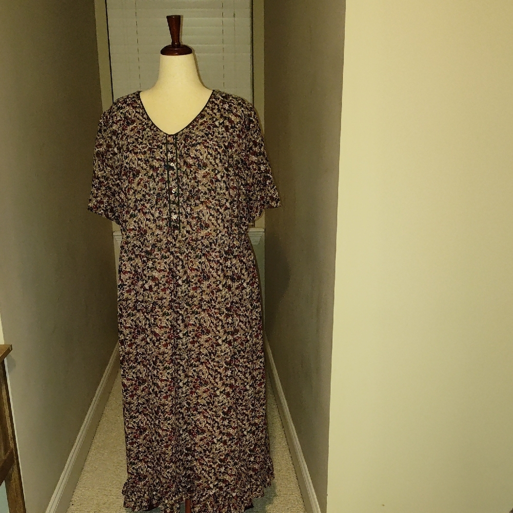 Floral Multi colored Women's Dress